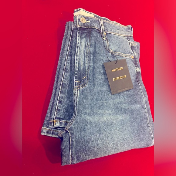 MOTHER Blue Flare & Wide Leg Jeans - Picture 3 of 10